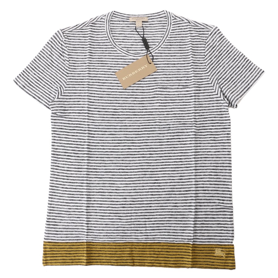 新品】 Tシャツ（ボーダー） M バーバリーブリット y-000810 BURBERRY